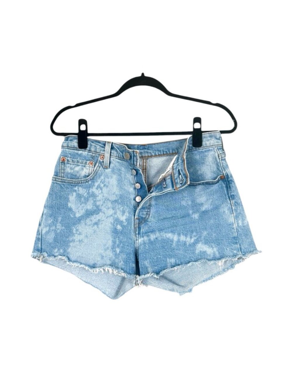 Levi's 501 High Rise Stretch Short - Picture 3 of 9